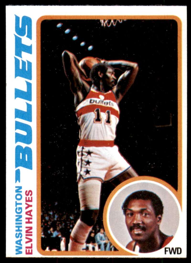 Elvin Hayes Card 1978-79 Topps #25 Image 1