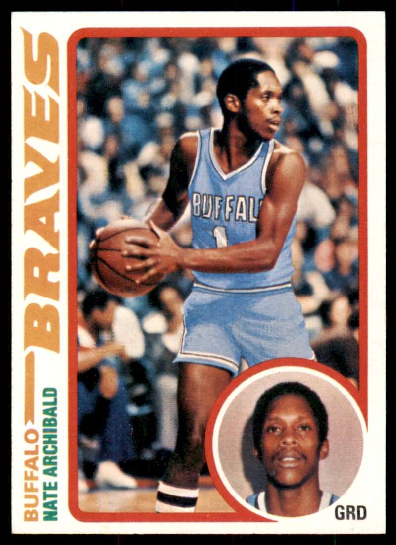 Nate Archibald Card 1978-79 Topps #26 Image 1