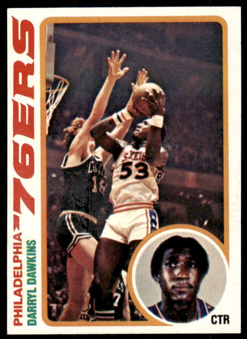 Darryl Dawkins Card 1978-79 Topps #34 Image 1