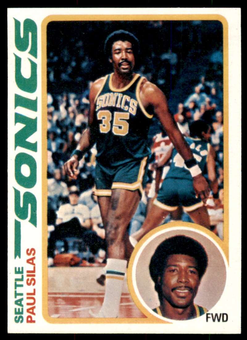 Paul Silas Card 1978-79 Topps #94 Image 1