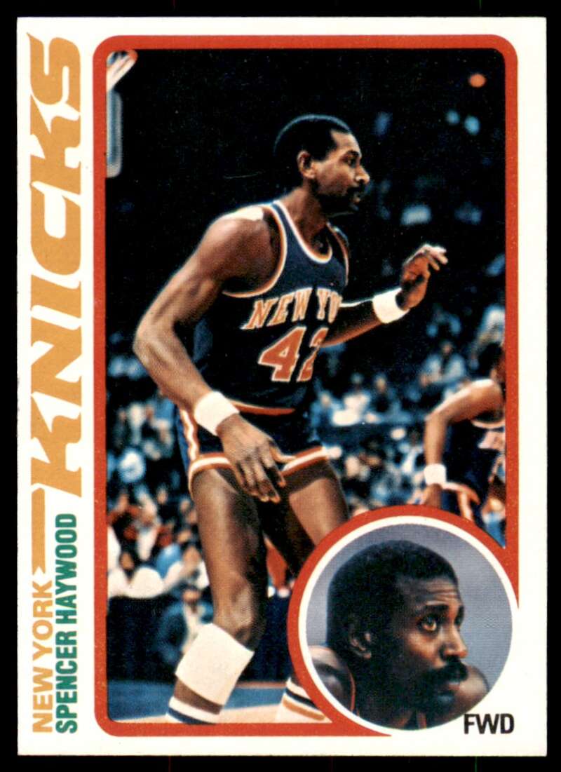 Spencer Haywood Card 1978-79 Topps #107 Image 1