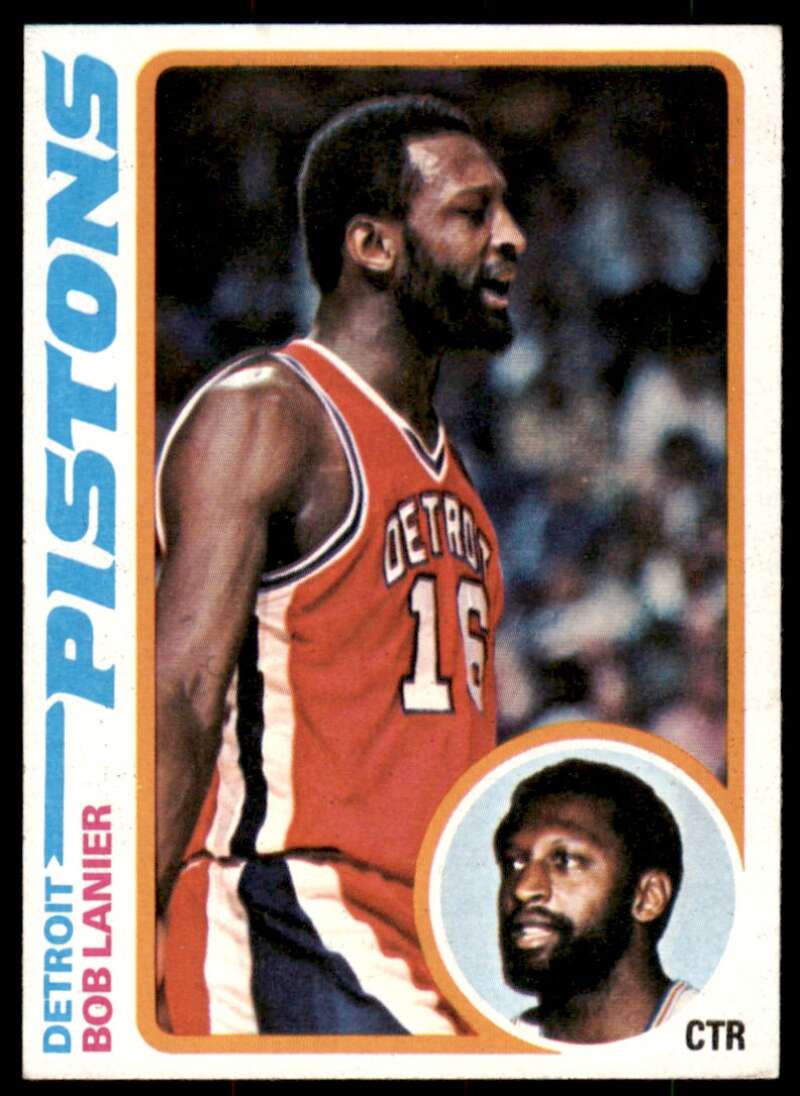 Bob Lanier Card 1978-79 Topps #125 Image 1