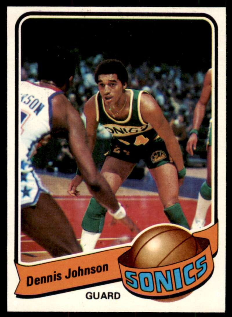 Dennis Johnson Card 1979-80 Topps #6 Image 1