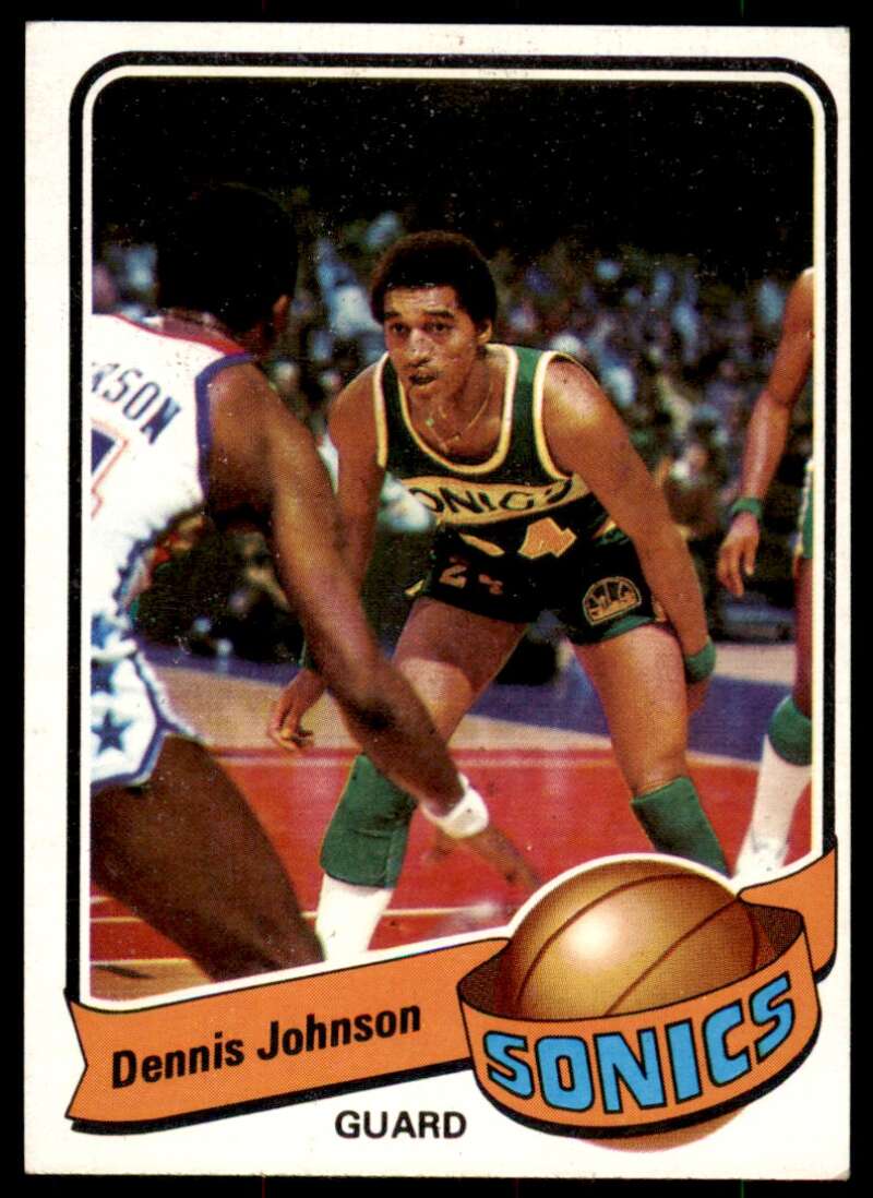 Dennis Johnson Card 1979-80 Topps #6 Image 1