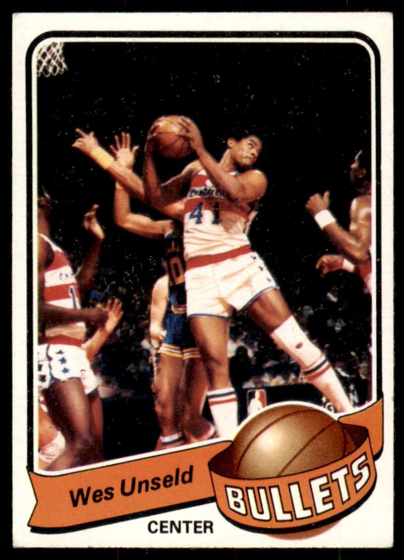 Wes Unseld Card 1979-80 Topps #65 Image 1