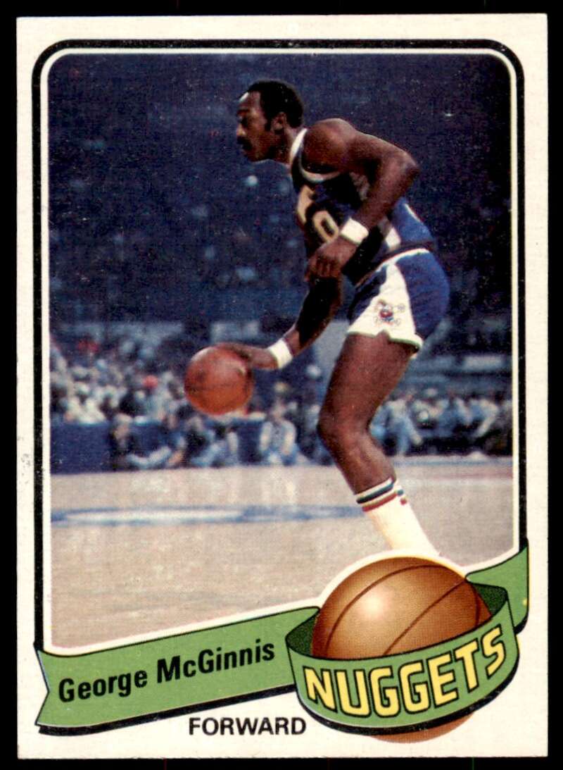 George McGinnis Card 1979-80 Topps #125 Image 1