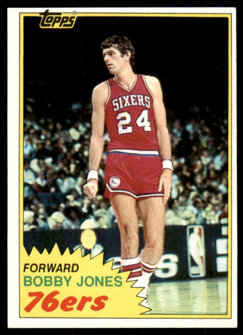 Bobby Jones Card 1981-82 Topps #32 Image 1