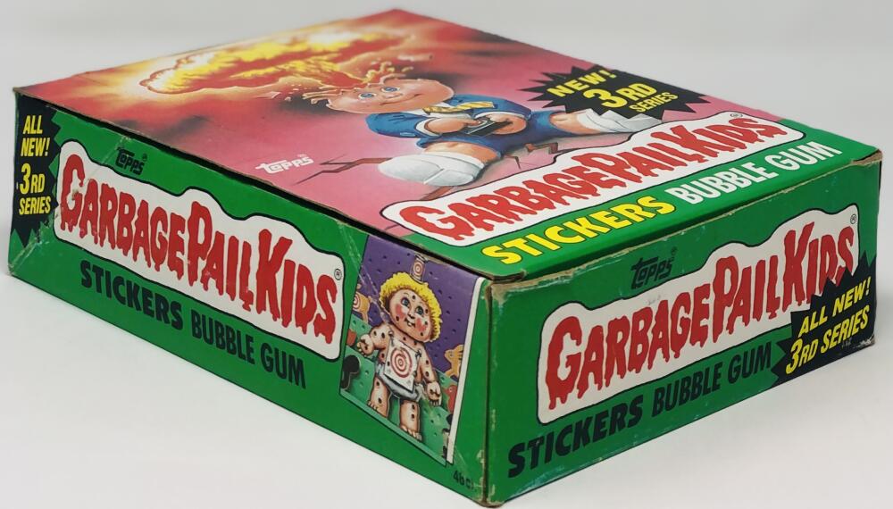 1986 Topps Garbage Pail Kids 3rd Edition Stickers Box Image 2