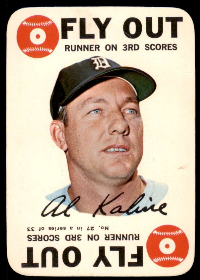 Al Kaline Card 1968 Topps Game #27 Image 1