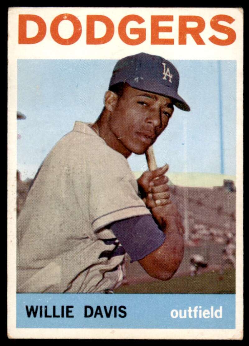 Willie Davis Card 1964 Topps #68 Image 1