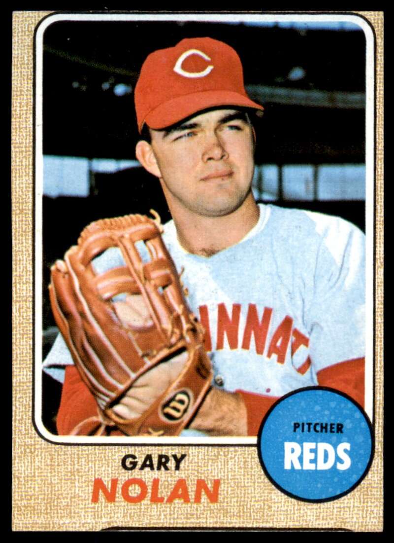 Gary Nolan Card 1968 Topps #196 Image 1