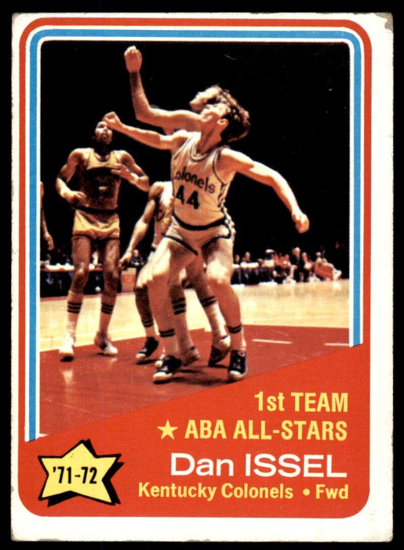 Dan Issel Card 1972-73 Topps #249 Image 1