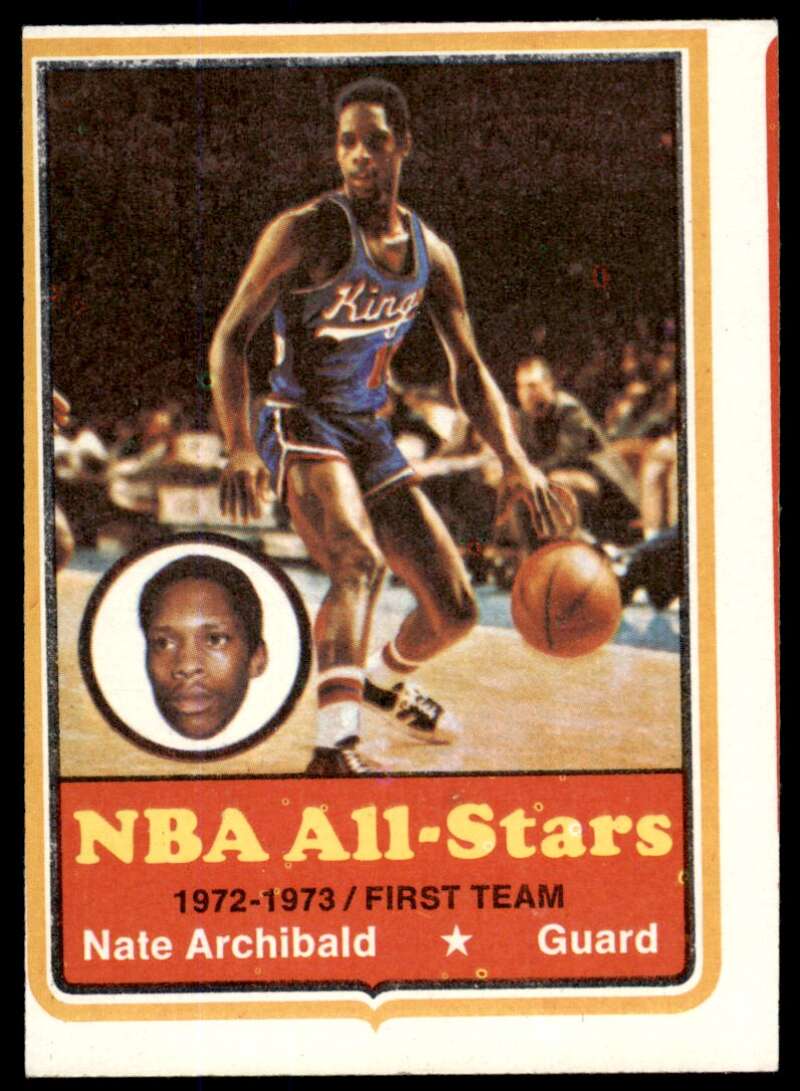 Nate Archibald Card 1973-74 Topps #1 Image 1