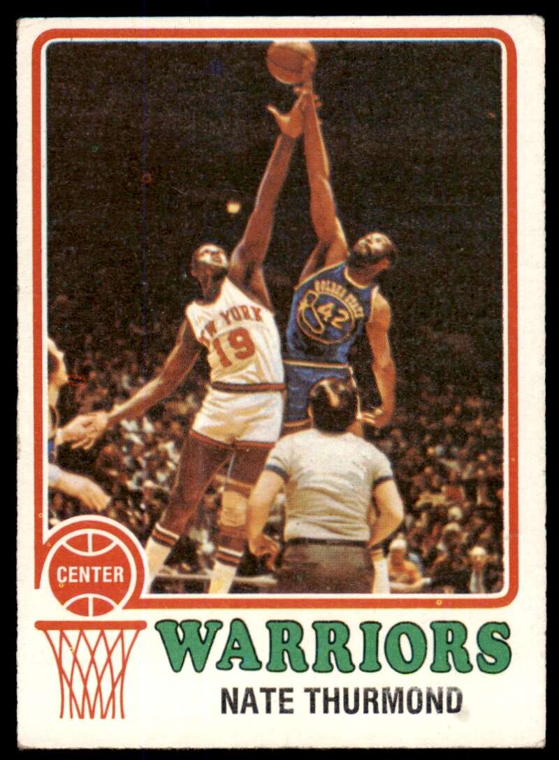 Nate Thurmond Card 1973-74 Topps #5 Image 1