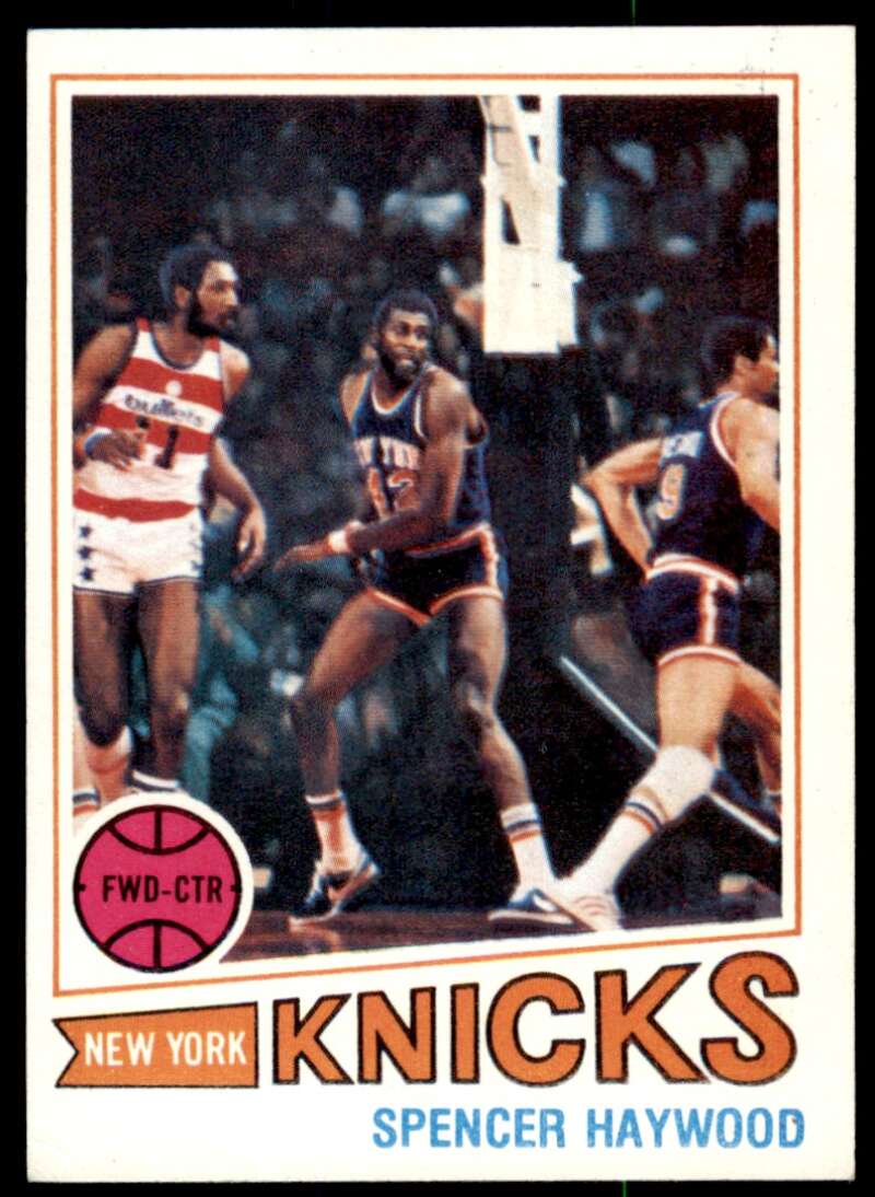 Spencer Haywood Card 1977-78 Topps #88 Image 1