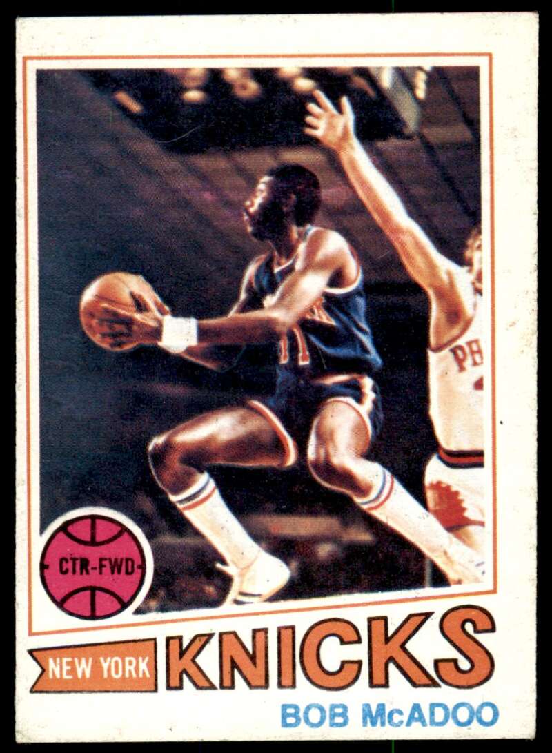 Bob McAdoo Card 1977-78 Topps #45 Image 1