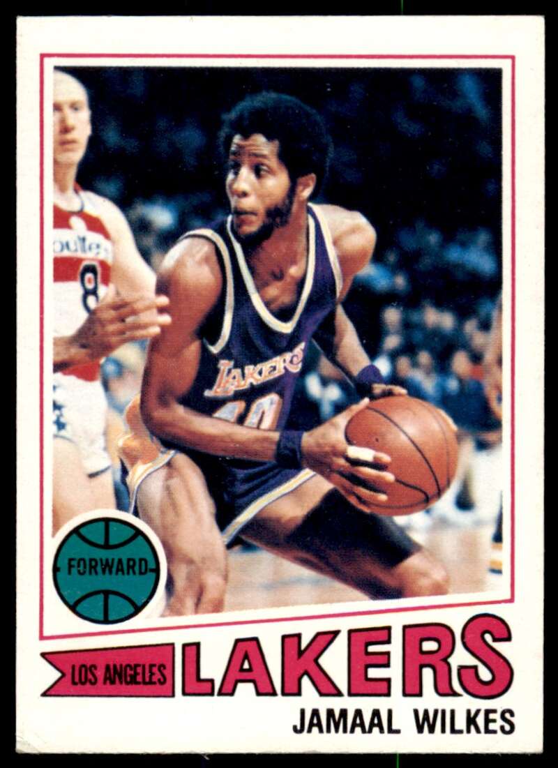 Jamaal Wilkes Card 1977-78 Topps #33 Image 1