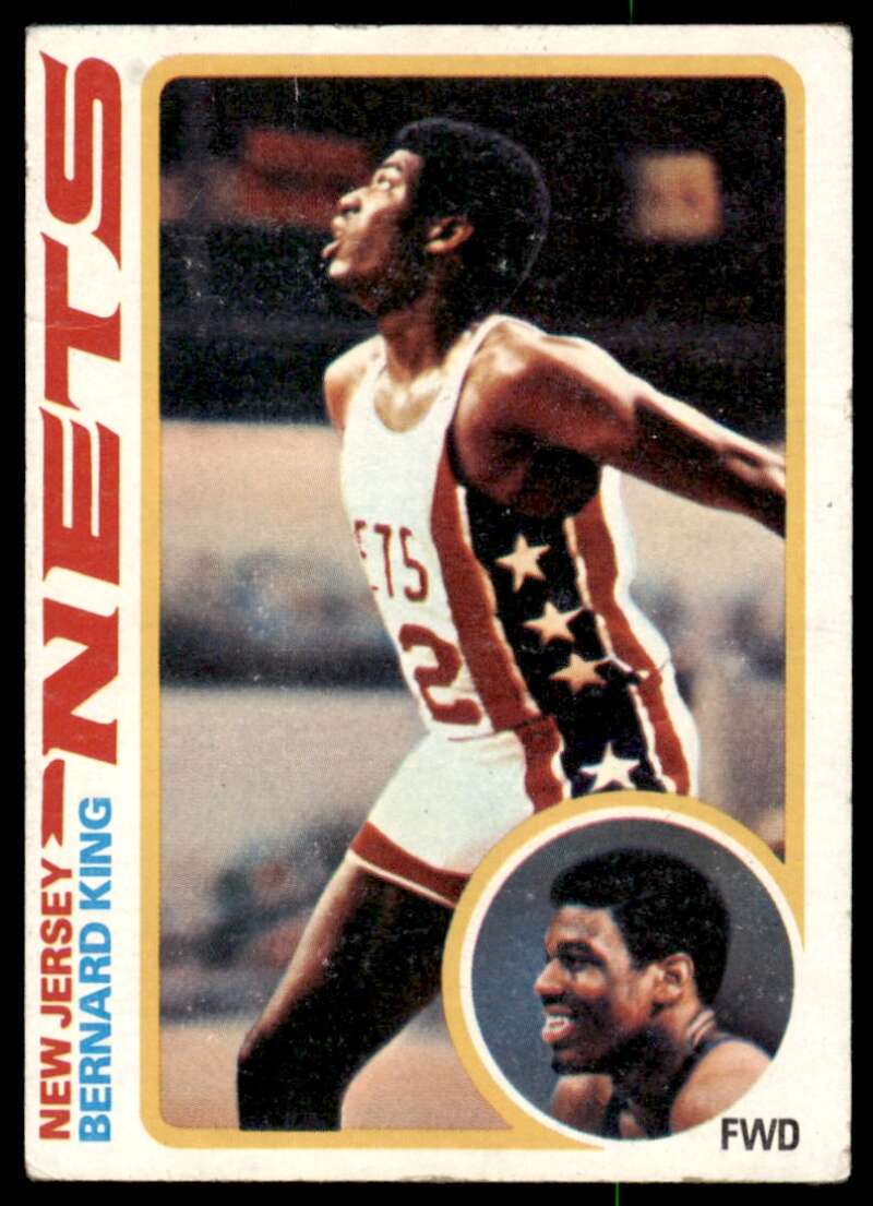 Bernard King Rookie Card 1978-79 Topps #75 Image 1