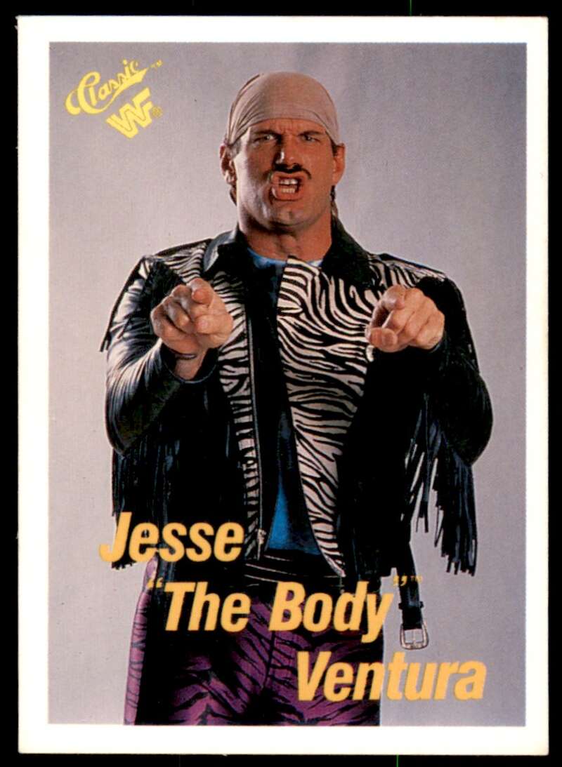 Jesse Ventura 1990 Classic WWF #53 Image 1