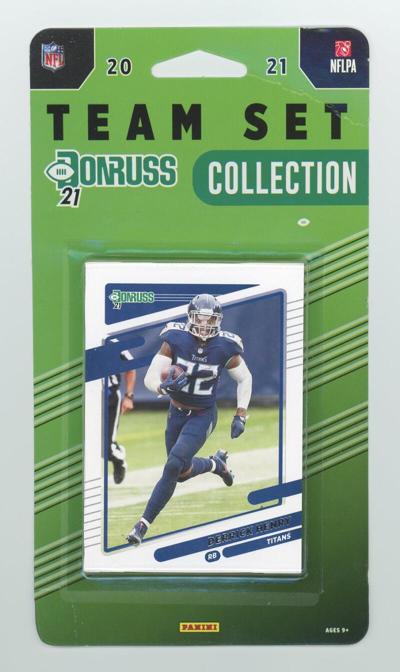 2021 Panini NFL Donruss Tennessee Titans Football Team Set  Image 1