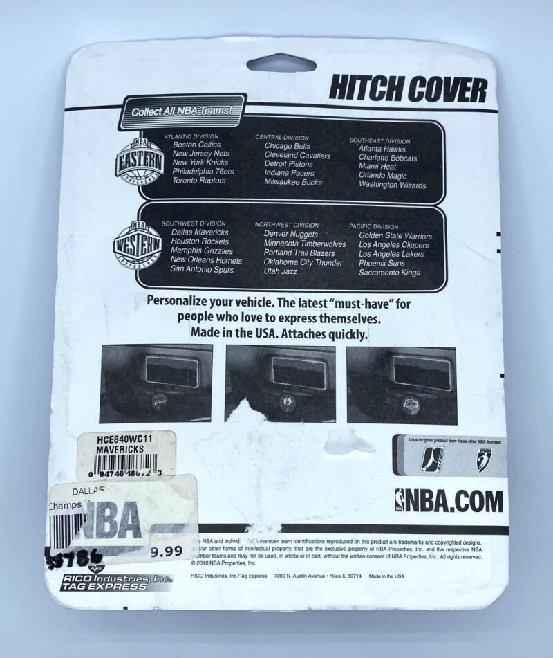 Dallas Mavericks 2011 NBA Champions The Finals Hitch Cover Image 2