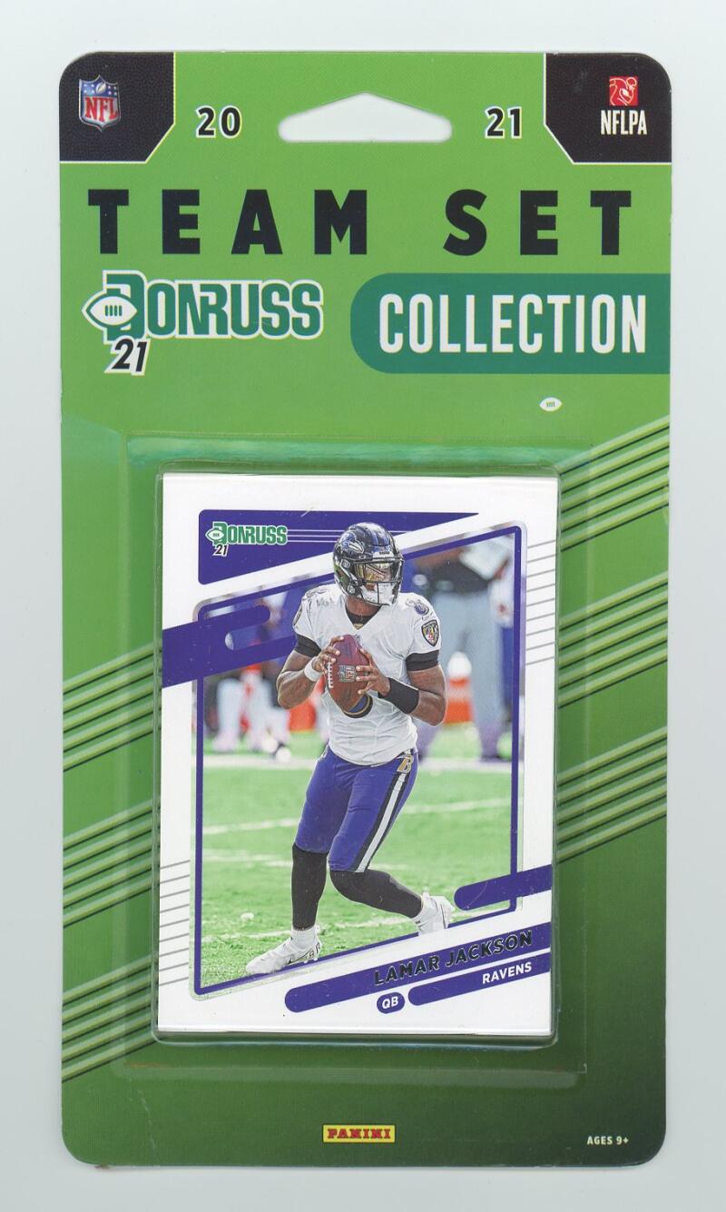 2021 Panini NFL Donruss Baltimore Ravens Team Football Team Set  Image 1