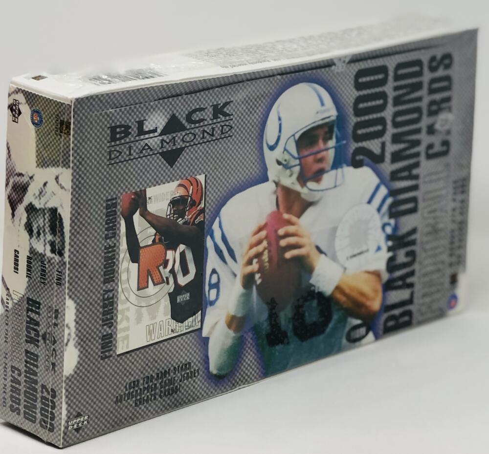 2000 Upper Deck Black Diamond Football Hobby Box Tom Brady RC Year  Image 4