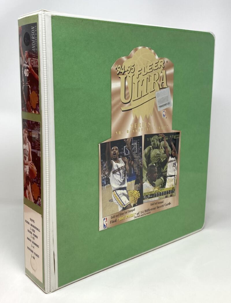 1994-95 Ultra 1-350 Power 1-10 Award Winners 1-4 Rebound Kings 1-10 Basketball Hand Collated Binder Set Image 2