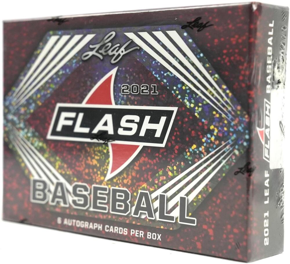 2021 Leaf Flash Baseball Hobby Box Image 2