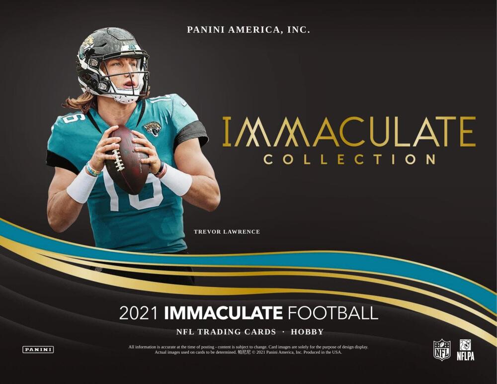 2021 Panini Immaculate Football Hobby Box Image 3