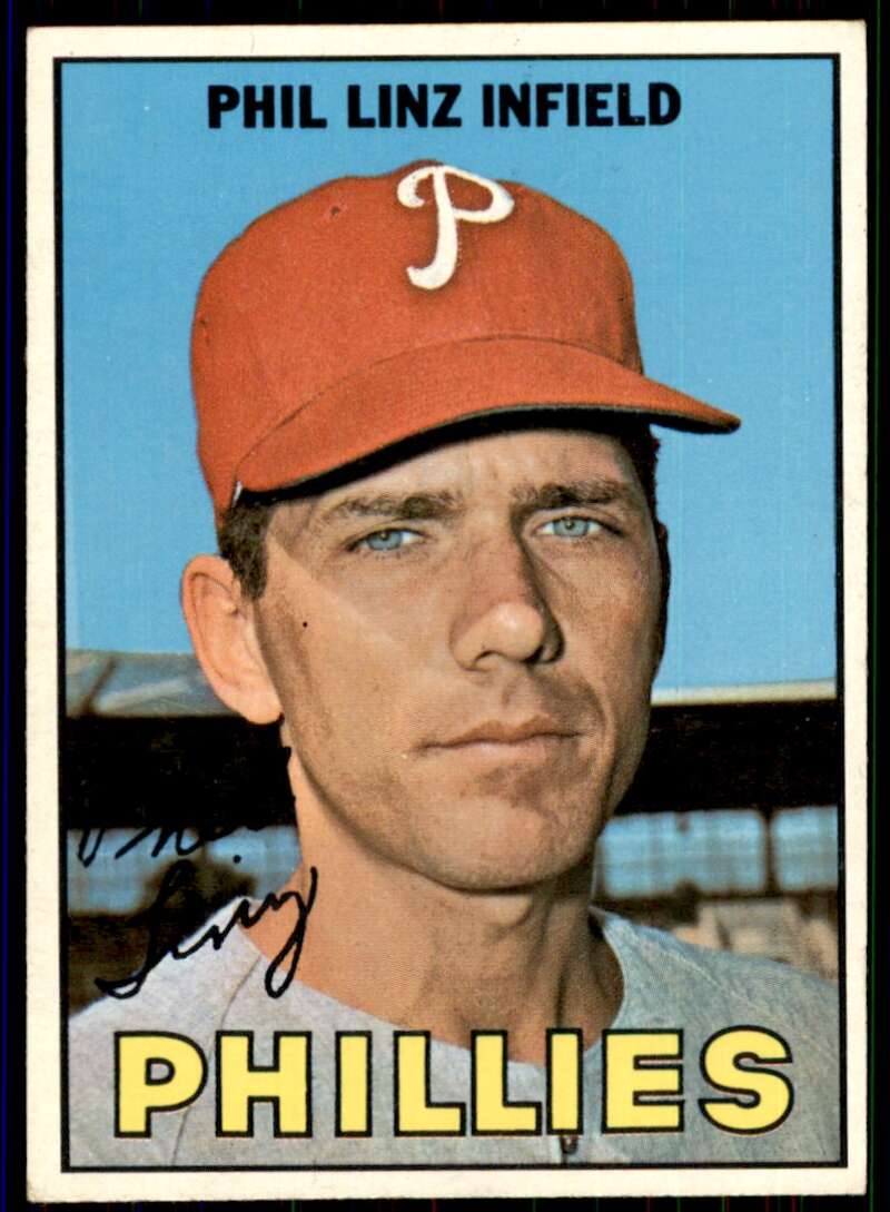 Phil Linz Card 1967 Topps #14 Image 1