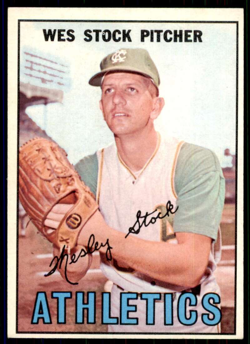 Wes Stock Card 1967 Topps #74 Image 1