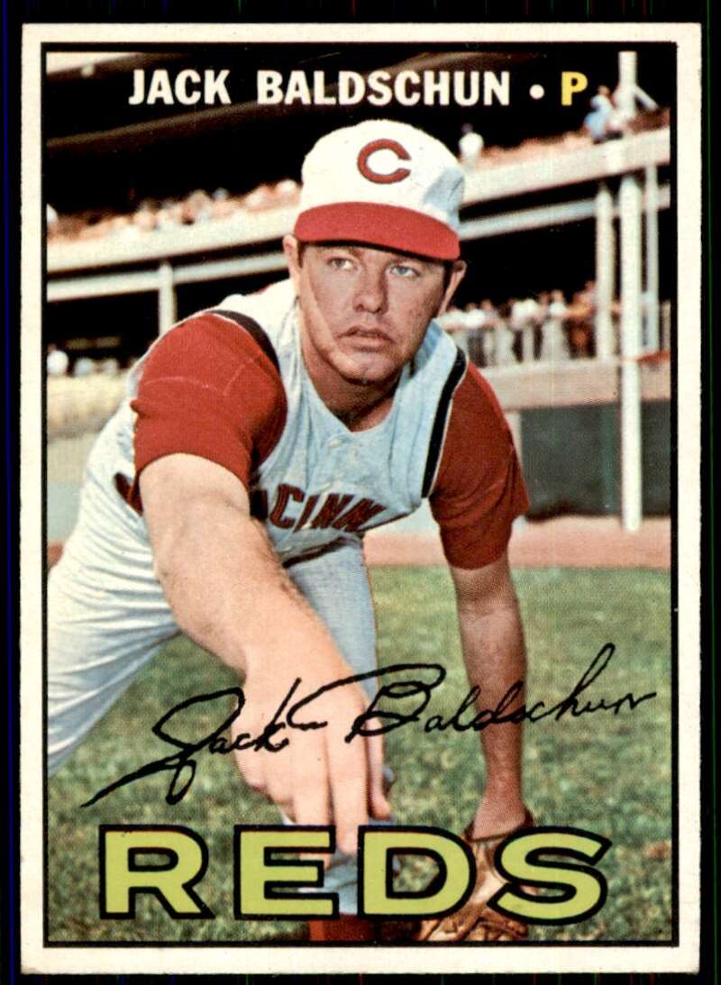 Jack Baldschun Card 1967 Topps #114 Image 1