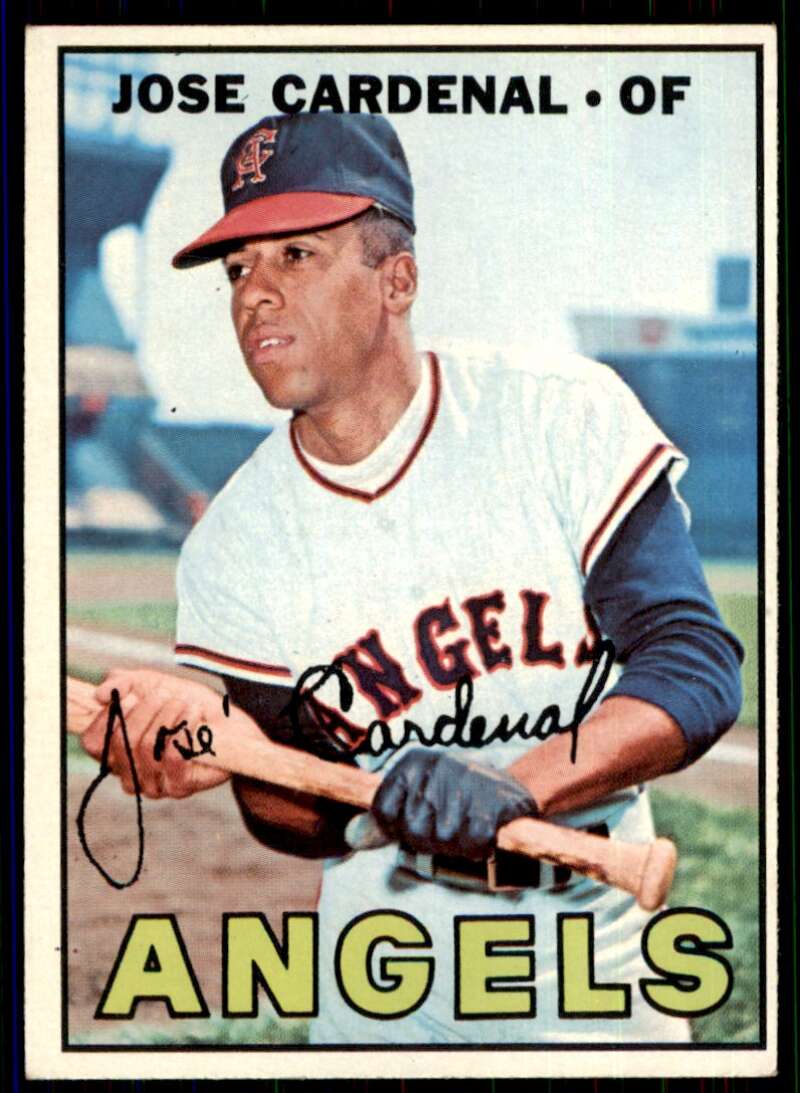 Jose Cardenal Card 1967 Topps #193 Image 1