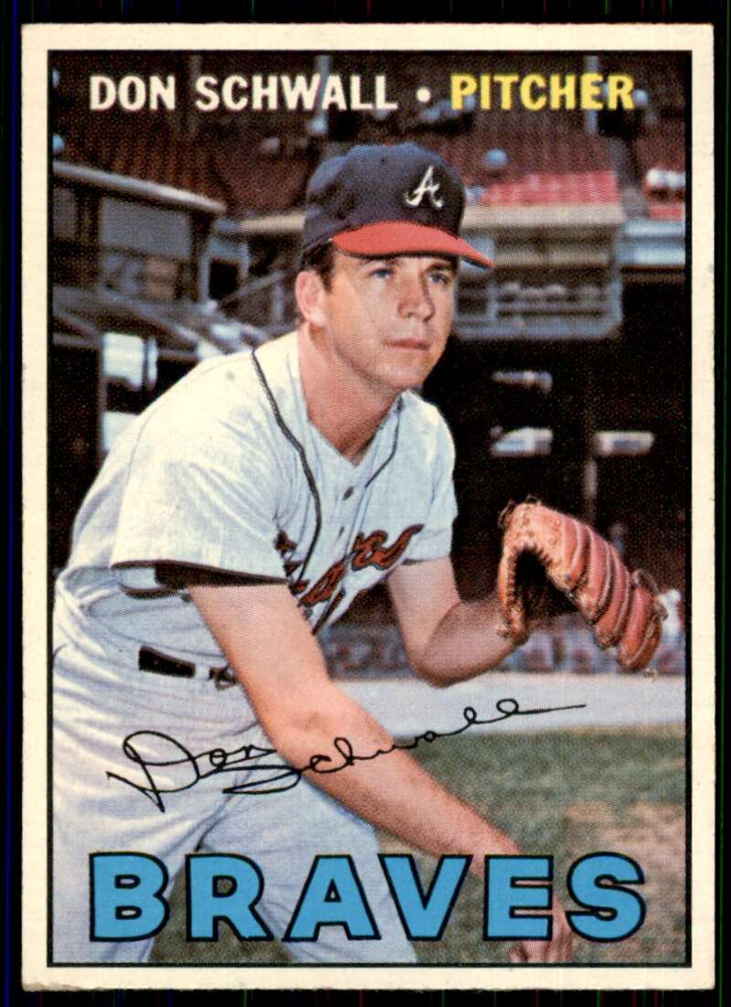 Don Schwall Card 1967 Topps #267 Image 1