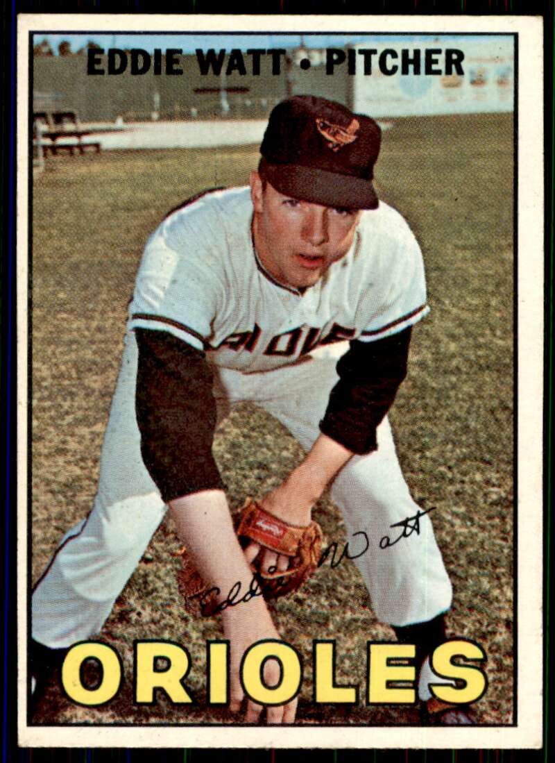 Eddie Watt Card 1967 Topps #271 Image 1