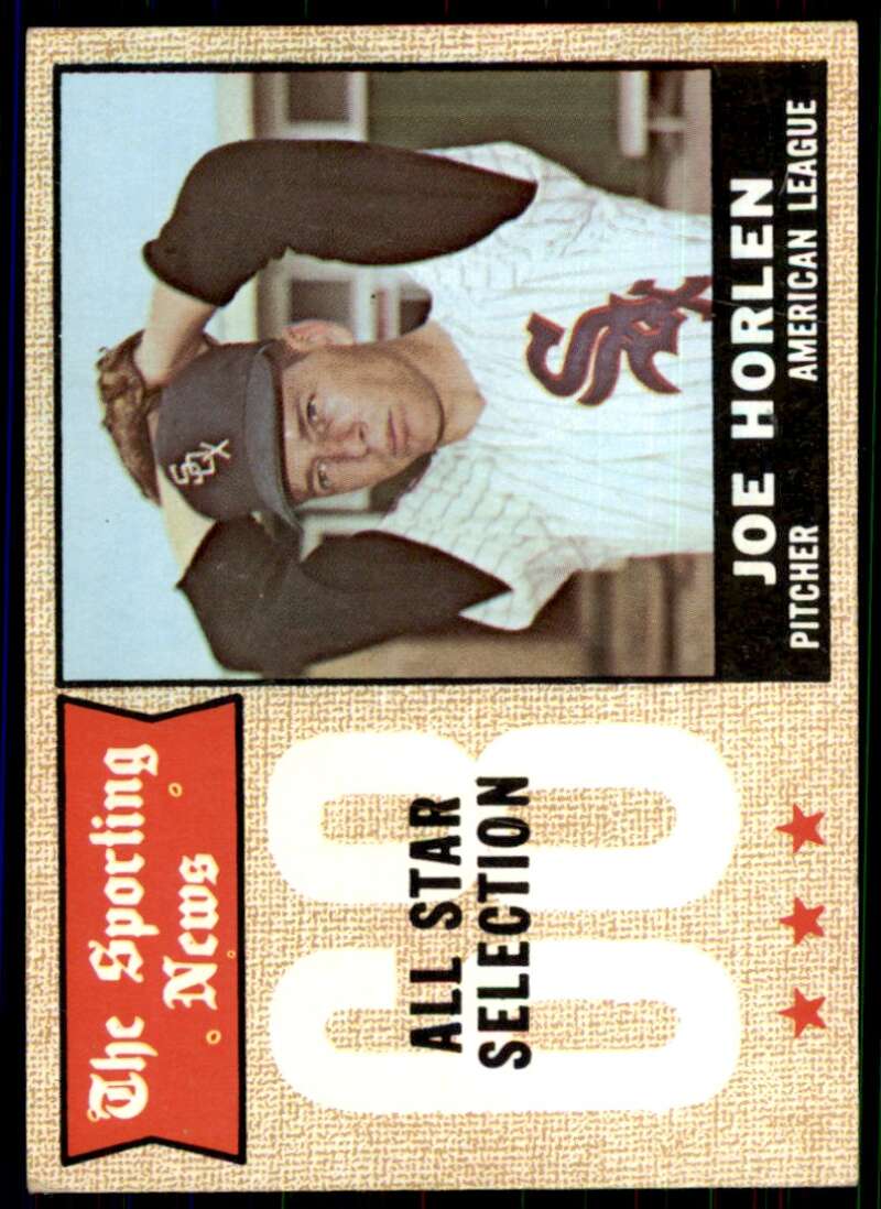 Joe Horlen Card 1968 Topps #377 Image 1