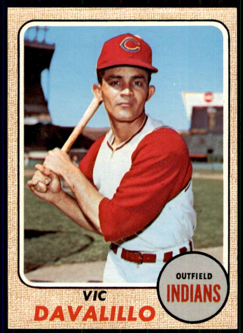 Vic Davalillo Card 1968 Topps #397 Image 1