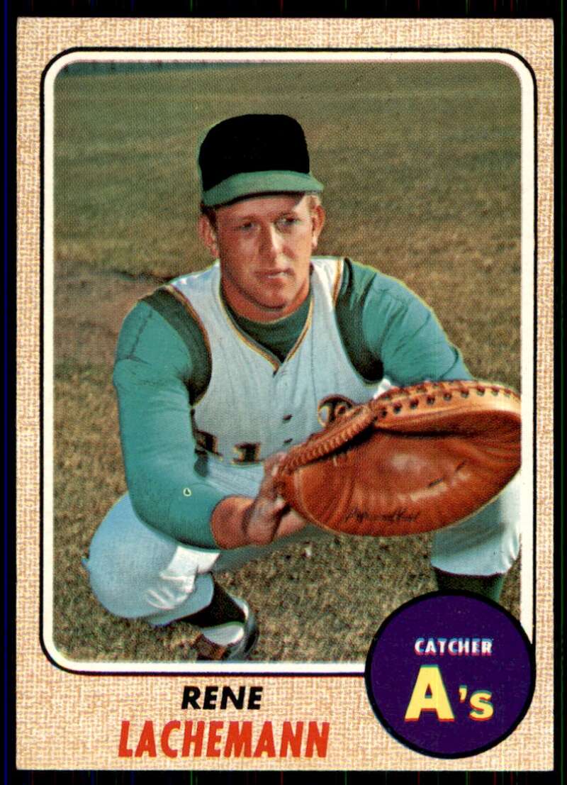 Rene Lachemann Card 1968 Topps #422 Image 1