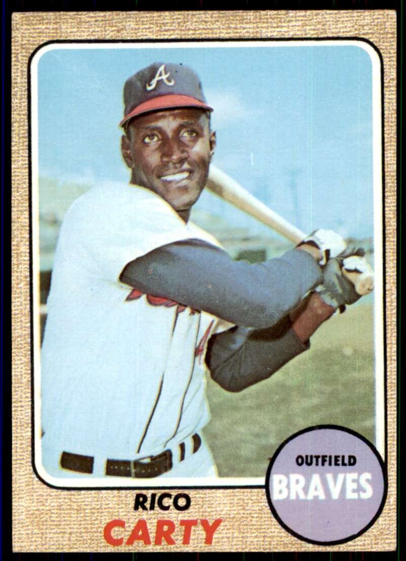 Rico Carty Card 1968 Topps #455 Image 1