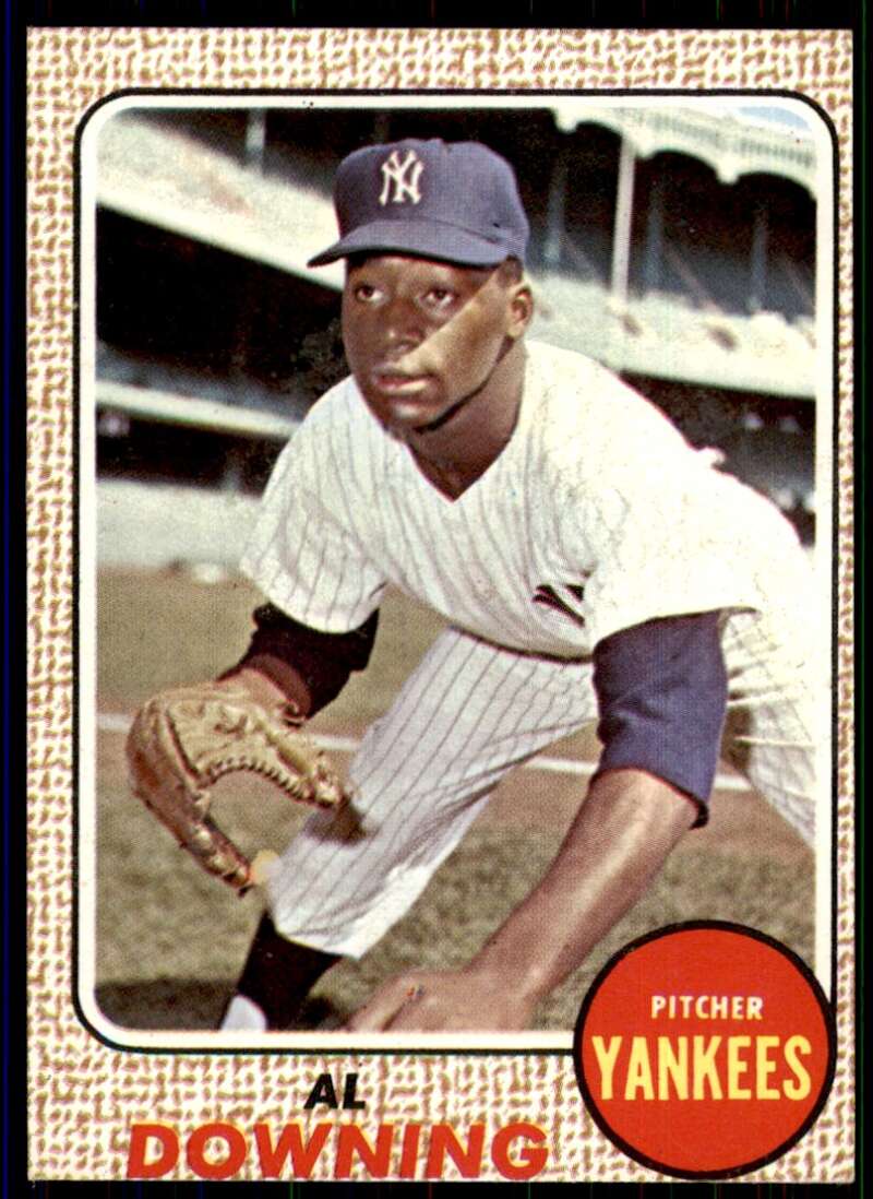 Al Downing Card 1968 Topps #105 Image 1