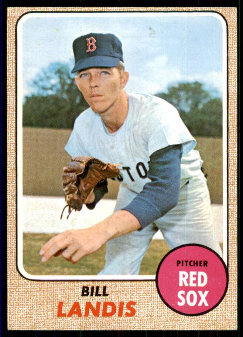 Bill Landis Card 1968 Topps #189 Image 1