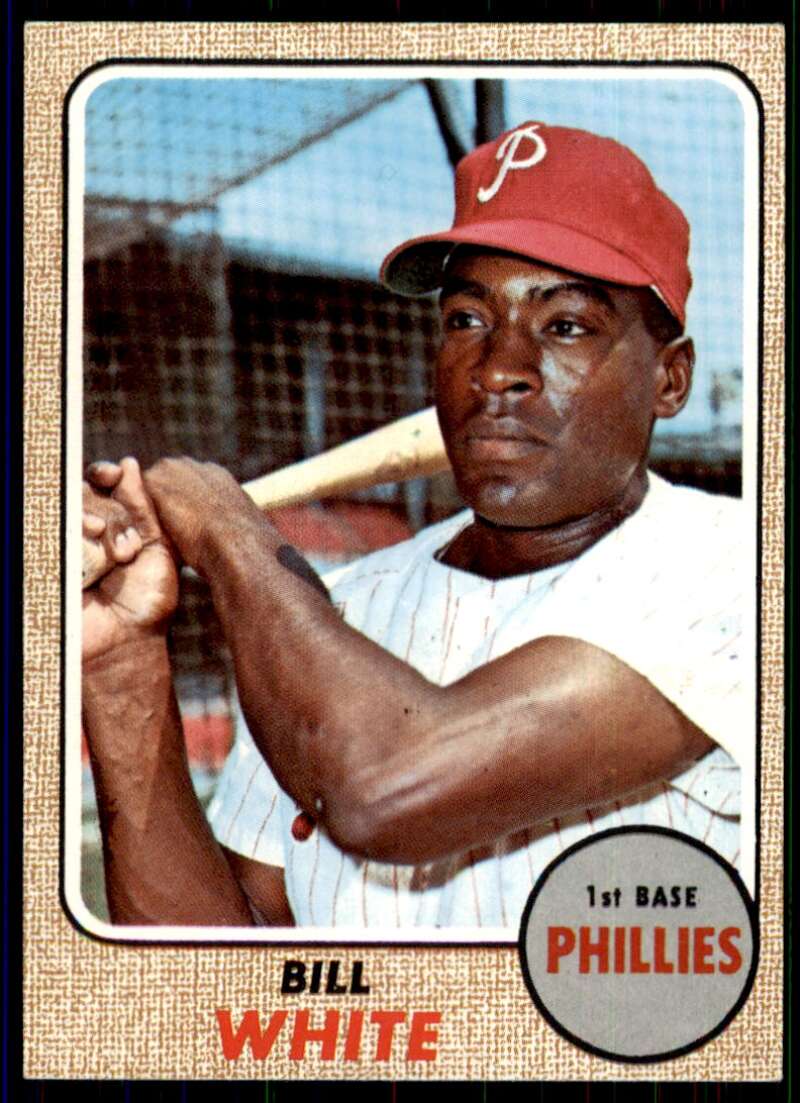 Bill White Card 1968 Topps #190 Image 1