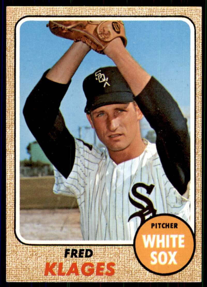 Fred Klages Card 1968 Topps #229 Image 1