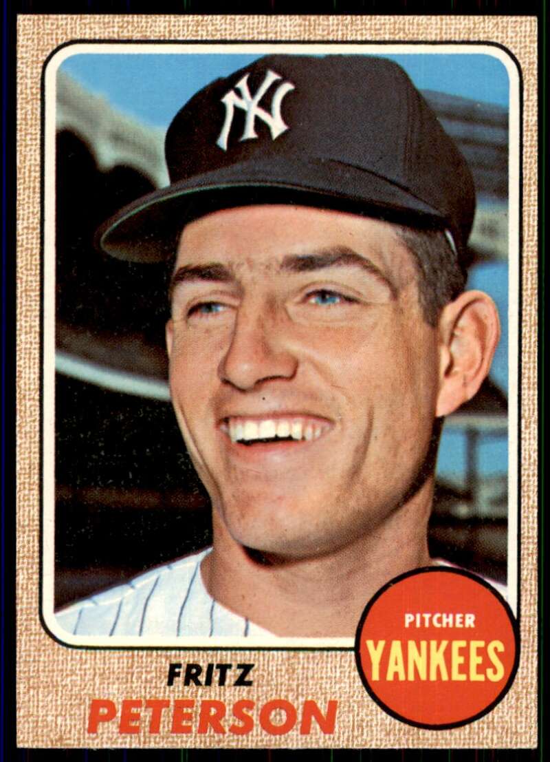 Fritz Peterson Card 1968 Topps #246 Image 1