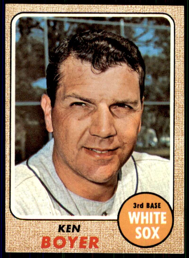 Ken Boyer Card 1968 Topps #259 Image 1