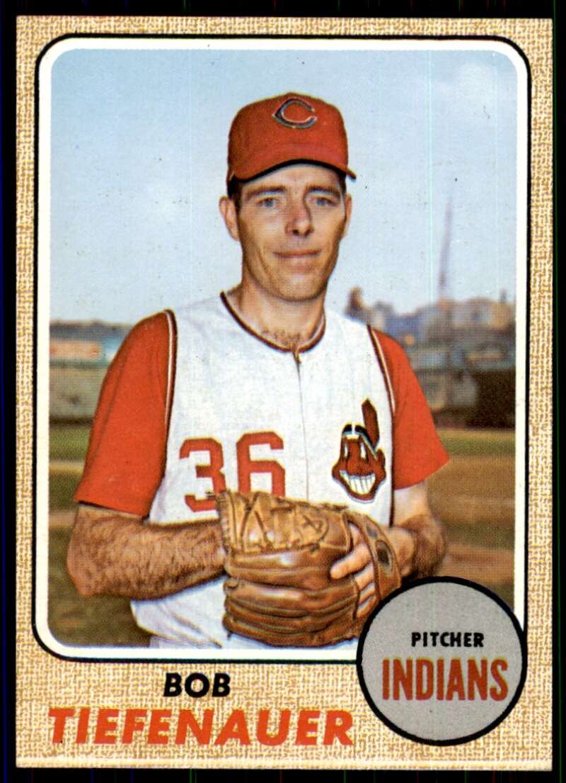 Bob Tiefenauer Card 1968 Topps #269 Image 1