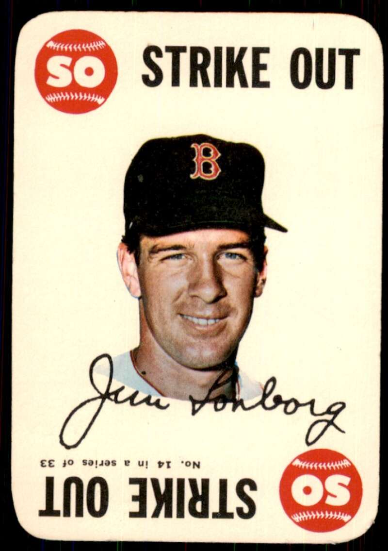 Jim Lonborg Card 1968 Topps Game #14 Image 1