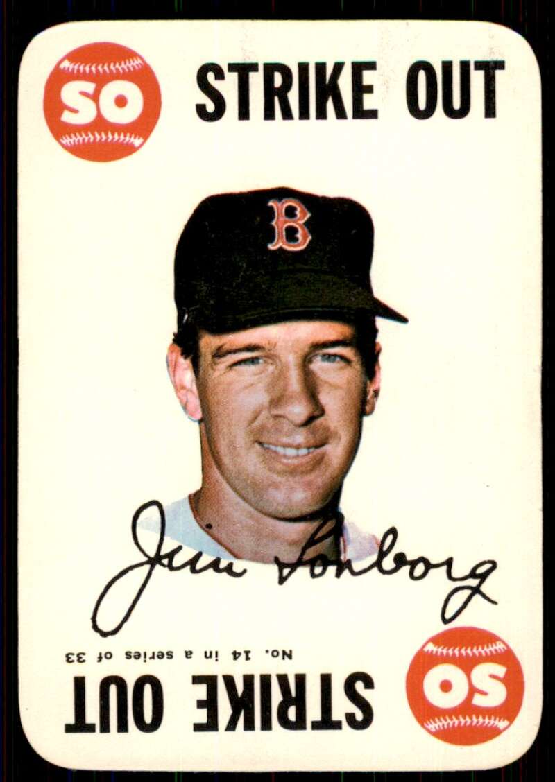 Jim Lonborg Card 1968 Topps Game #14 Image 1