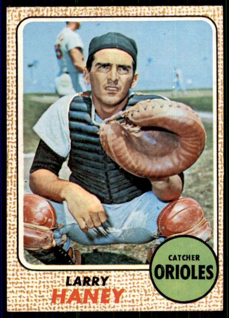 Larry Haney Card 1968 Topps #42 Image 1